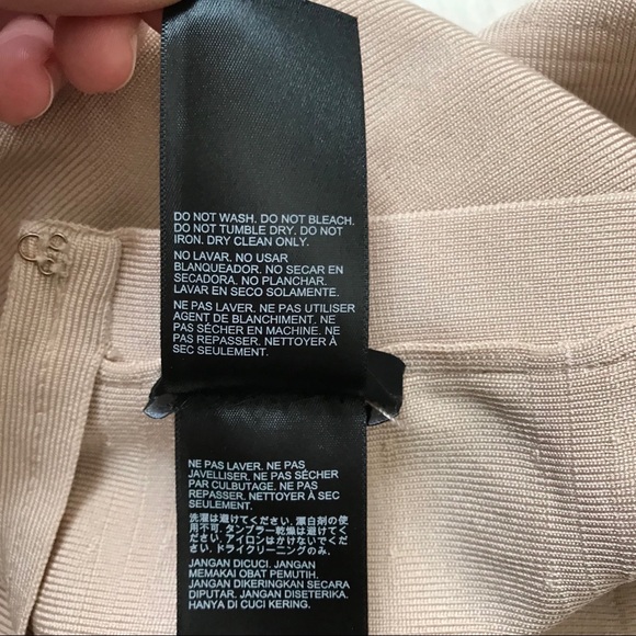 SOLD!! Bebe Bandage Flare Skirt Small - Picture 4 of 6